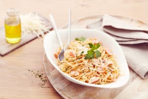 PASTA Carbonara Salmone 1