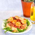 bruschetta scampi