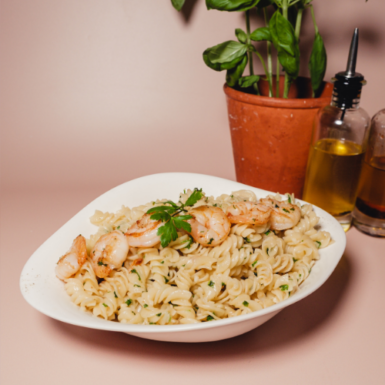 Pasta Scampi Ail