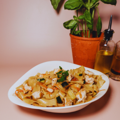 Pasta Chicken Teriyaki