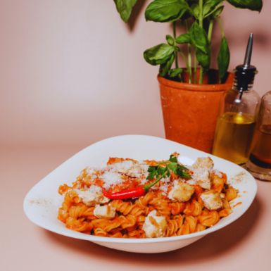 Pasta Chicken Jerk